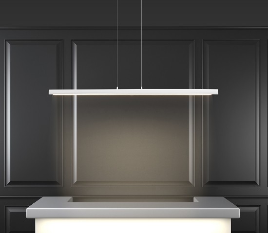 Luminaria led lineal Road en color blanco semimate - Boutique de Luz