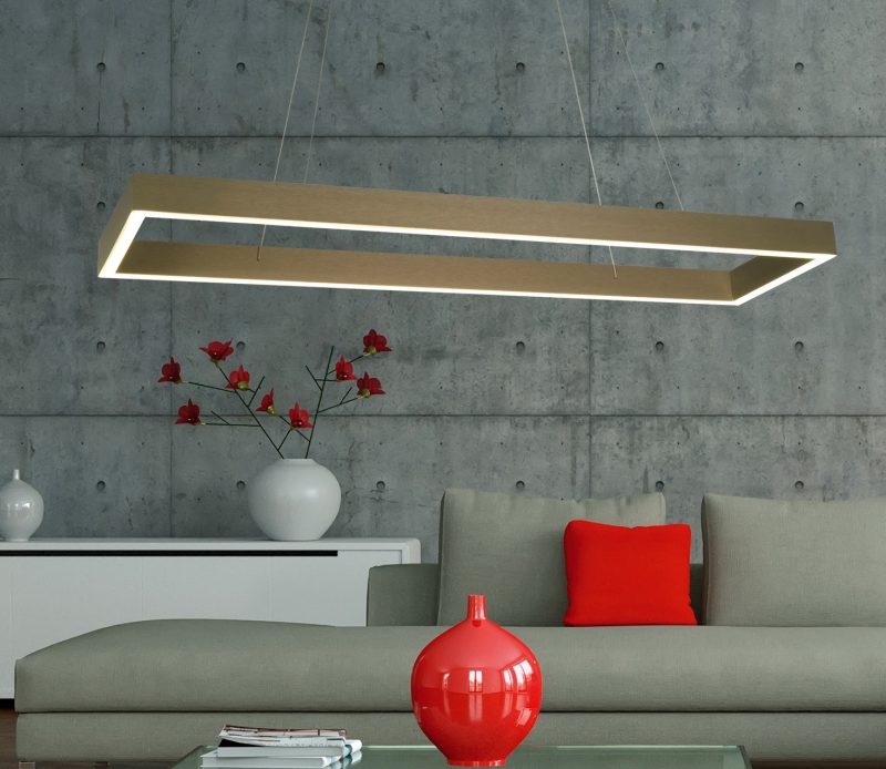 Luminaria LED Elegance rectangular (varias medidas) Boutique de Luz