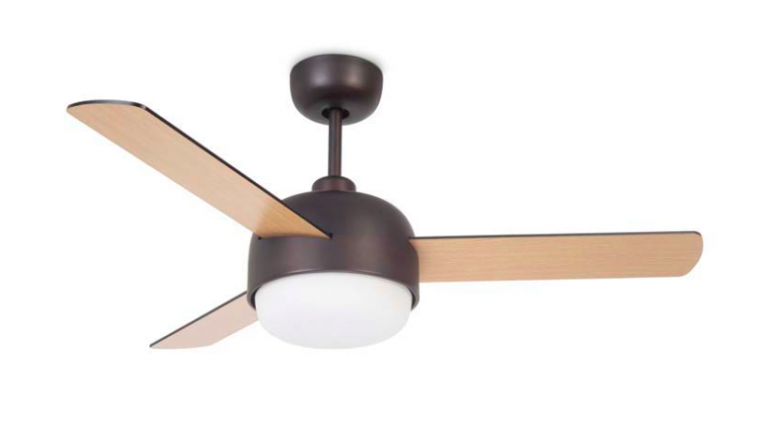 Ventilador de techo Klar con luz y a control remoto - Boutique de Luz