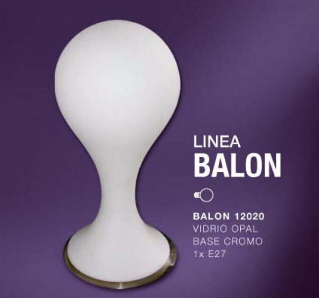 Lámpara De Mesa Vidrio De Tulipa Balon Con 6vm7IYgybf