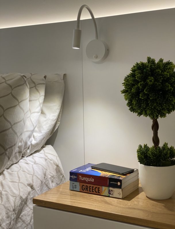 Aplique para respaldo de cama Wall - Boutique de Luz