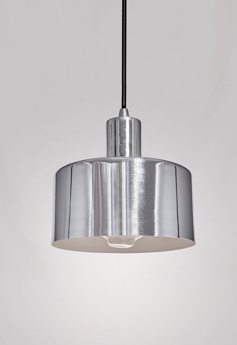 Lámpara colgante Acopla Chica (Cromo) - Boutique de Luz