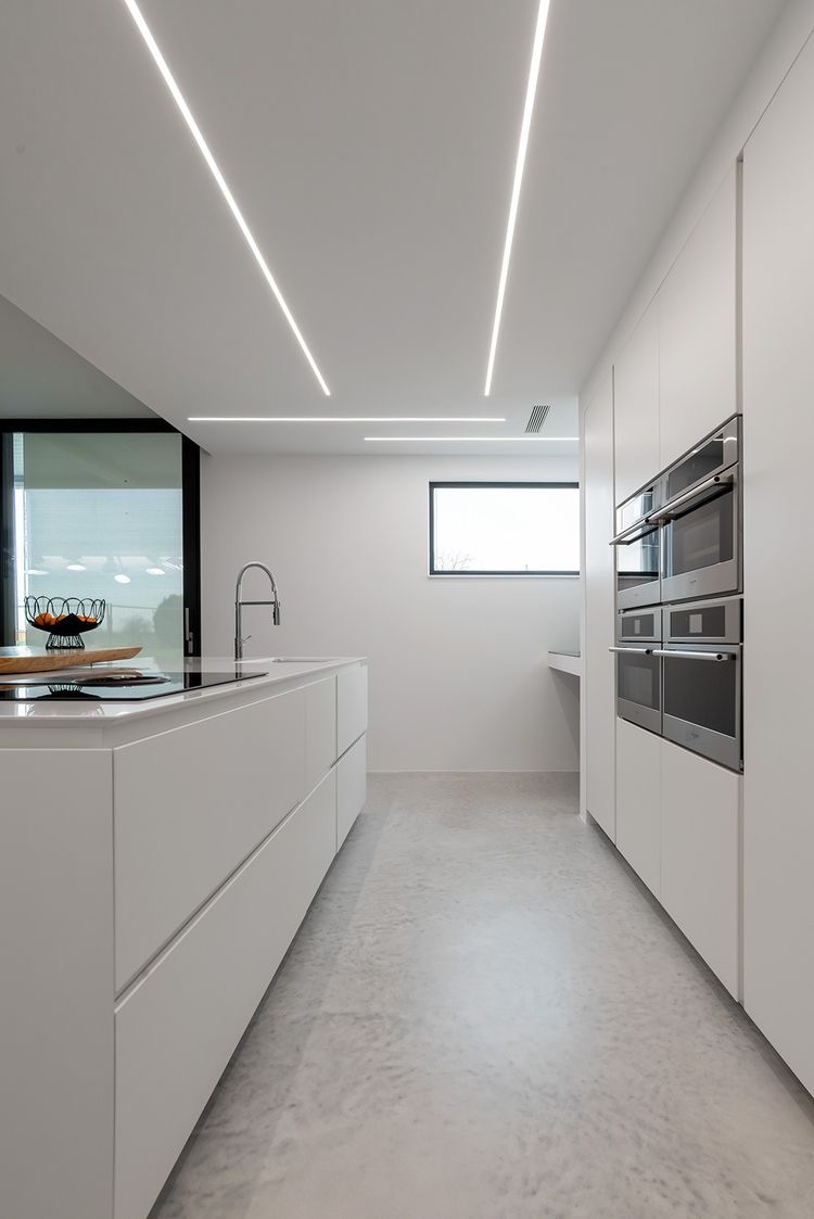 LUZ DESING, Perfil 3 Mt Led Aluminio + Fuente Cocina Alacena Vestidor