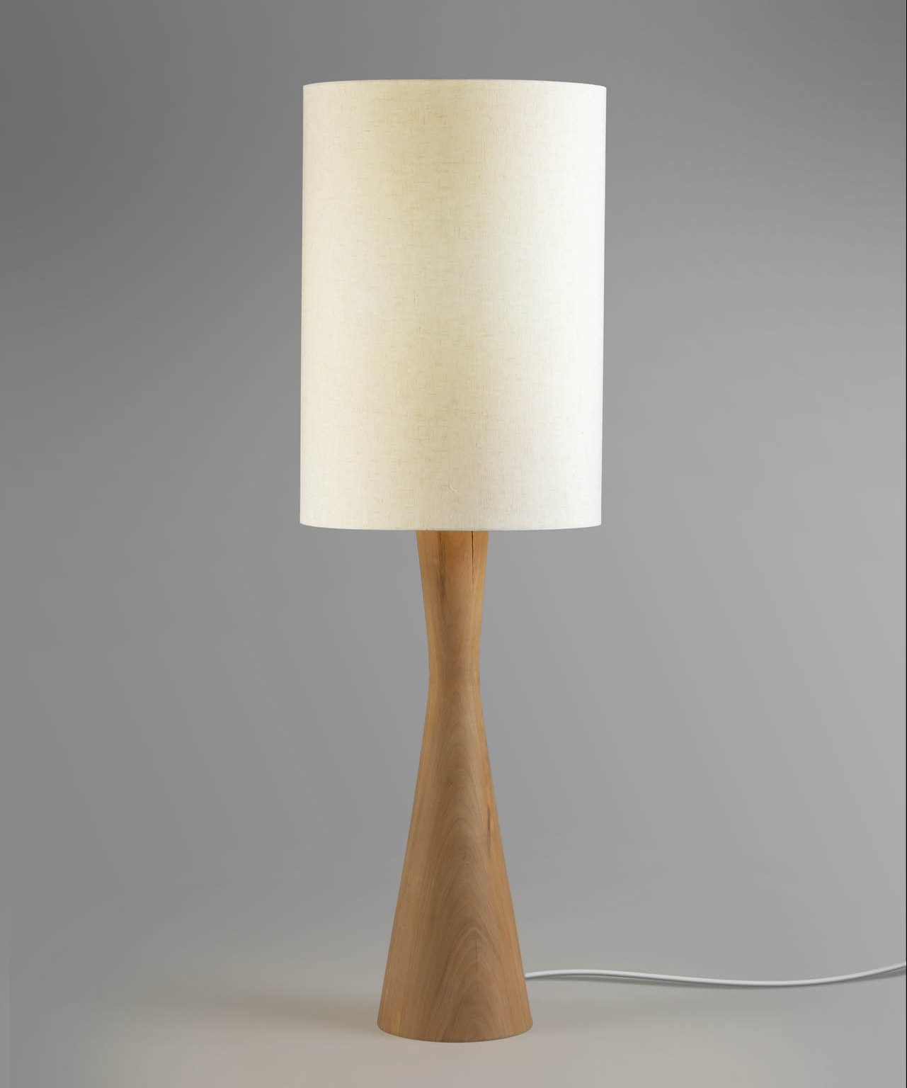 Pantalla lámpara mesa cónica 35x35x22 (Sup. 15) lino crema